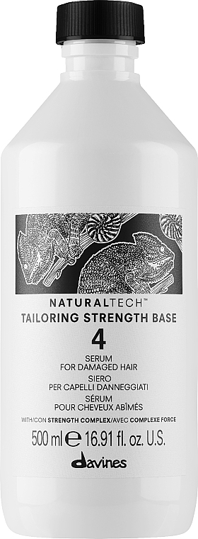 Davines Naturaltech Tailoring Strength Base 4 — ser pentru păr deteriorat 500 ml