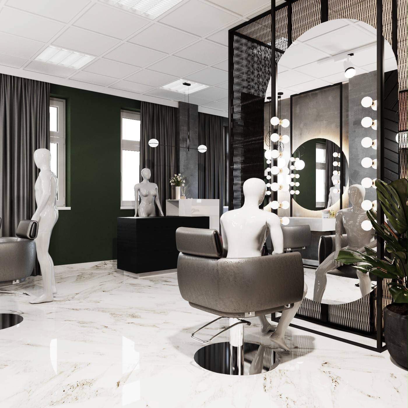Sala principală a salonului
